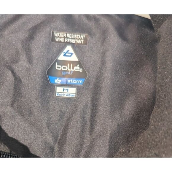 Bolle Storm Water & Wind Resistant Plaid Fully Lined Golf Vest Men's  - Size M - Picture 4 of 5